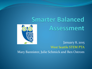 Smarter Balanced Assessment - K