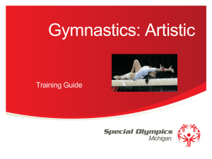 Gymastics (Artistic) - Special Olympics Michigan