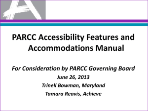 Accommodations PPT