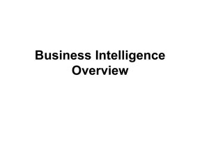 Business Intelligence and How to Teach It