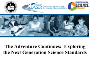 States Adopting Next Generation Science Standards