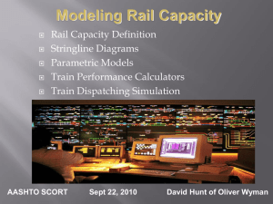Railroad Capacity Planning