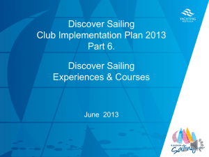 Chapter 6 - Discover Sailing Experiences