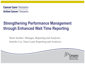 Strengthening Performance Management through Enhanced Wait