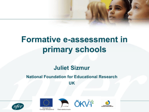 Using e-assessment for low-stakes formative purposes in primary