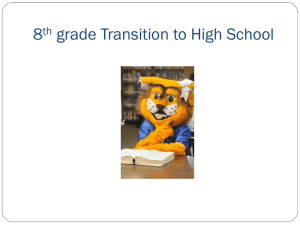 8th Grade PowerPoint Presentation for 15-16