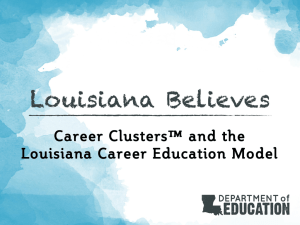 LCE - Louisiana Department of Education