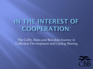 In the Interest of Cooperation: