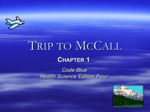 Code Blue - HS Ed 4 Chapter 1 - Traemus