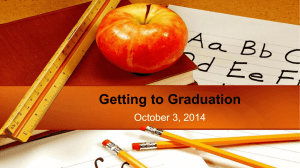 Getting to Graduation - Kent School District