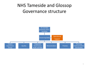NHS Tameside and Glossop