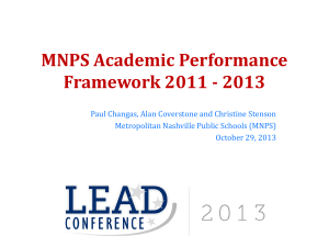 APF Presentation (LEAD 2013).