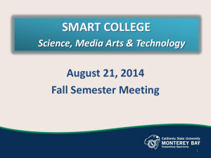 Fall 2014 College-wide Meeting Agenda