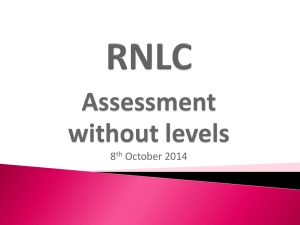 Assessment 8th October 2014 – PowerPoint