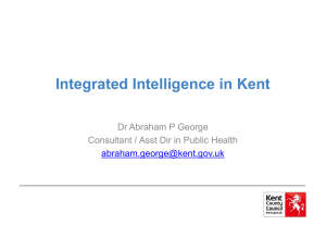 Integrated Intelligence in Kent