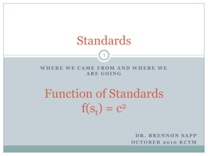Math Standards-KCTM Presentation