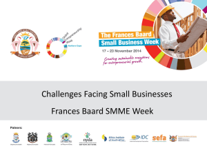 Challenges Facing Small Businesses