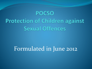 Understanding POCSO