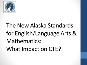 AK Standards for CTE Partners