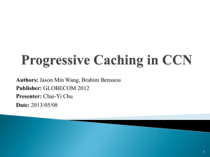 Proposed Caching Management Scheme