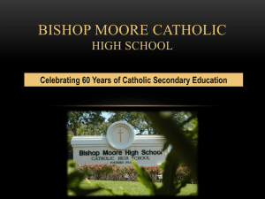 Bishop moore catholic high school
