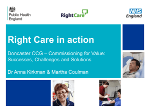 Solution - NHS Right Care
