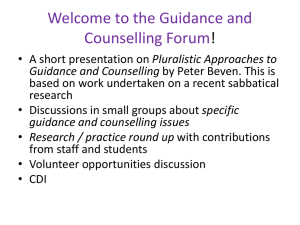 Here - Guidance & Counselling Matters