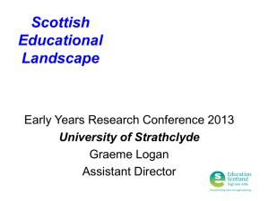 Graeme Logan Slides - University of Strathclyde