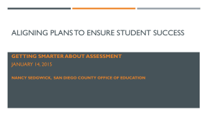 Aligning Plans to Ensure Student Success