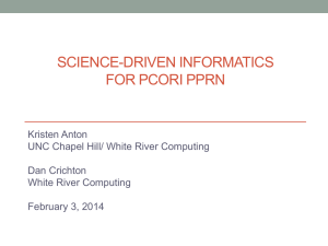 White River Computing / UNC Chapel Hill