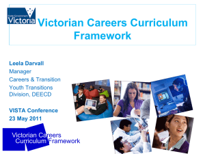 Leela Darvall presentation Victorian Career Education