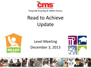 read to achieve - CMS School Web Sites