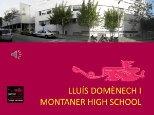 Institut de Canet - Institut Lluís Domènech i Montaner