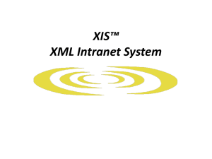 XIS* XML Intranet System