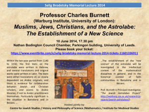 Brodetsky lecture poster with abstract