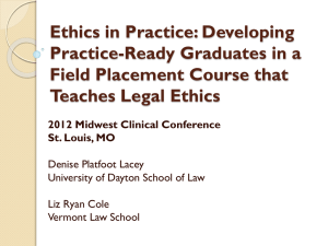 Ethics in Practice - Saint Louis University