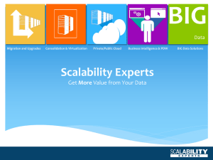 Consolidation - Scalability Experts