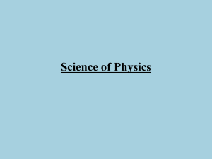 Science of Physics