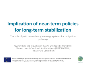 implications of near-term policies - at www.ampere