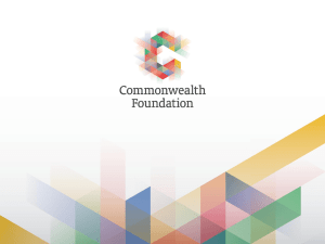 presentation - 2013 Commonwealth Local Government