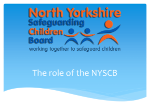 Briefing - North Yorkshire Forum for Voluntary Organisations