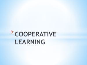 3 Cooperative Learning