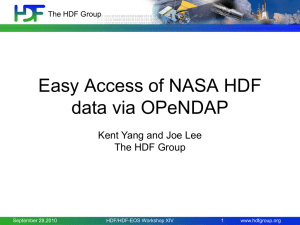 Easy Remote Access via OPeNDAP and Webification