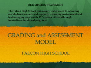 SBG Presentation - Falcon School District 49
