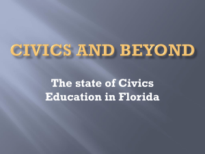 Civics and Beyond - Middle School Programs