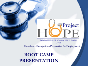 Boot Camp Presentation