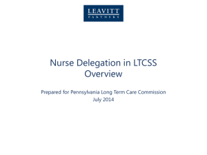 Nurse Delegation