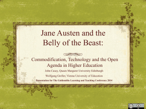Jane Austen and the belly of the beast