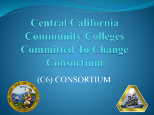 (c6) consortium - San Joaquin Delta College