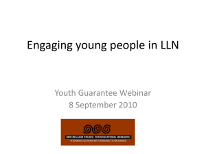 view the presentation here - National Centre of Literacy and